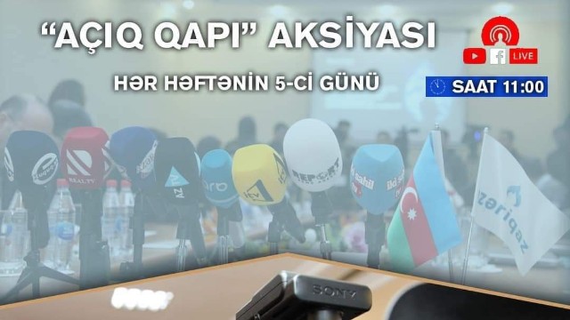 "Azəriqaz"da media və QHT nümayəndələri ilə görüş keçiriləcək 